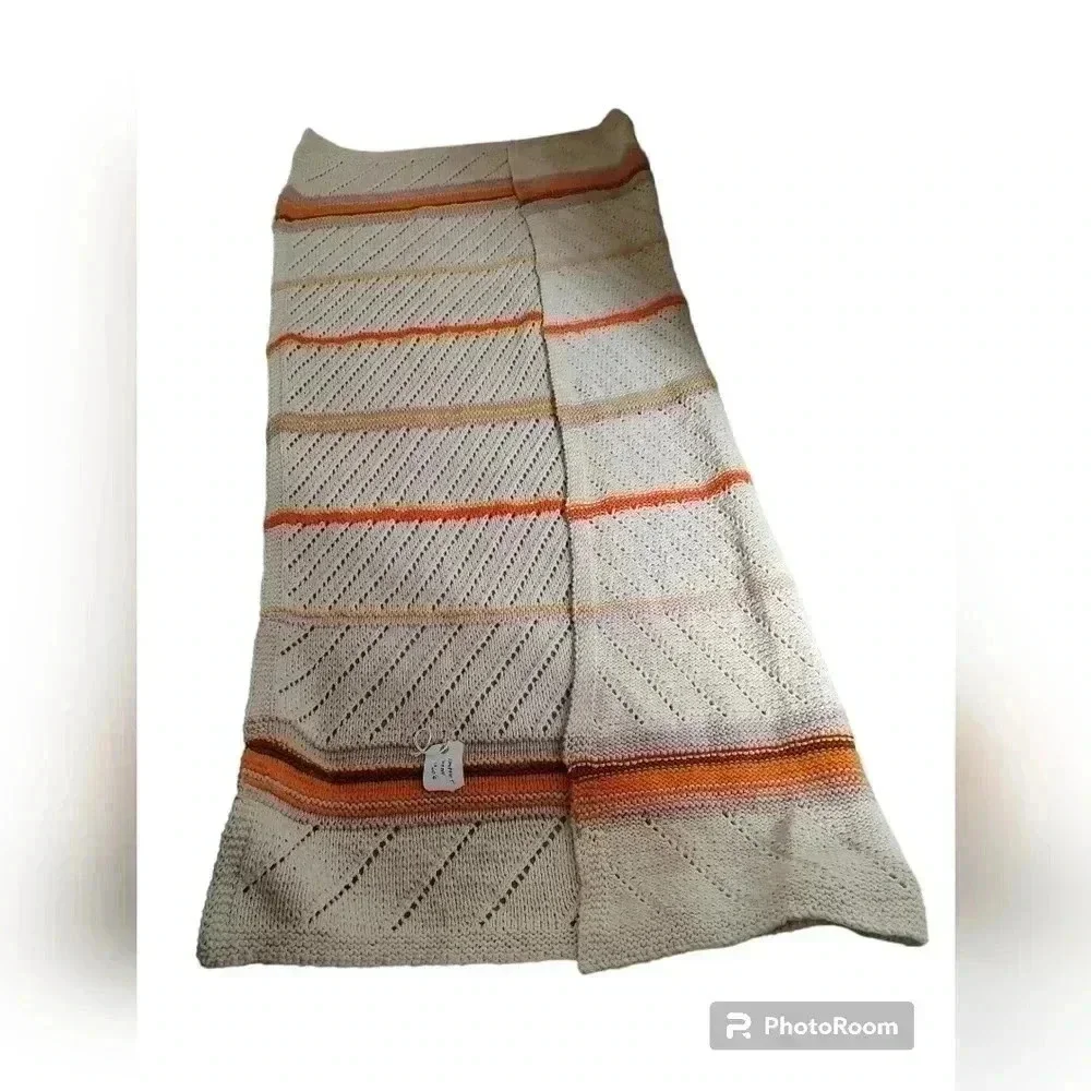 Vintage 1960's acrylic afghan
